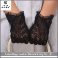 Hot Sale Top Quality Melhor Preço Lace luvas de couro para a condução